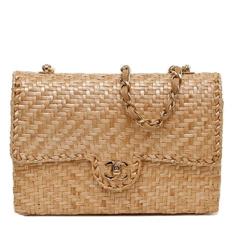 rattan chanel bag